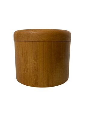 Sur La Table Wood Salt Box With Swivel Lid